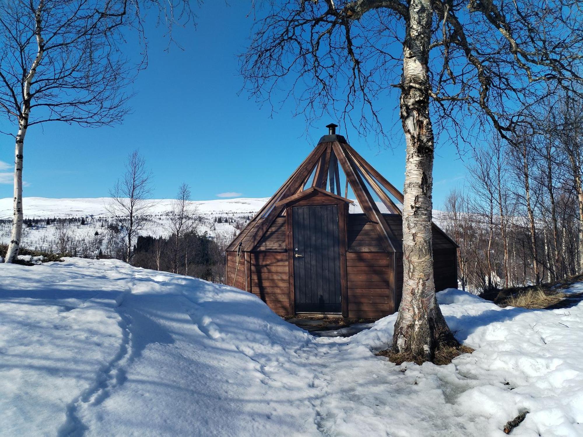 Hessdalen Ufocamp Lägenhet Vårhus Exteriör bild