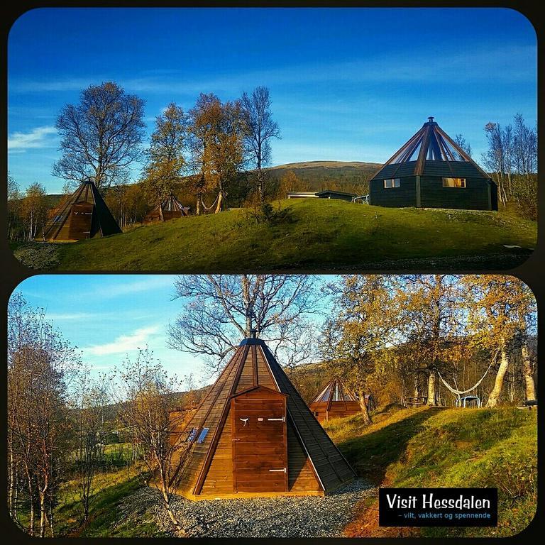 Hessdalen Ufocamp Lägenhet Vårhus Exteriör bild